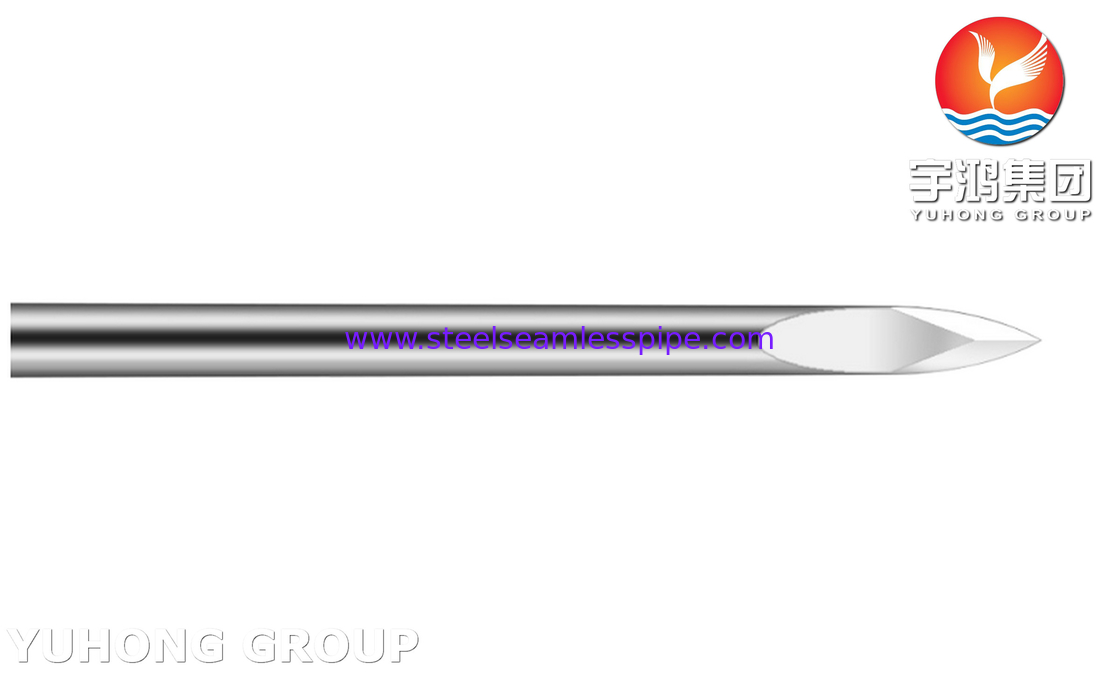 28G 0,36*23,5MM, SUS304 Lancet sanguin, Tube à aiguille médicale pour le prélèvement de sang ISO9626