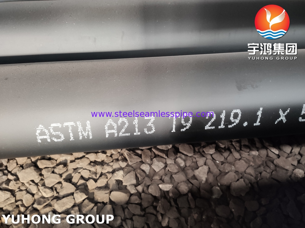 ASME SA213 / ASTM A213 T9 Tubes en acier allié pour chaudière et échangeur de chaleur