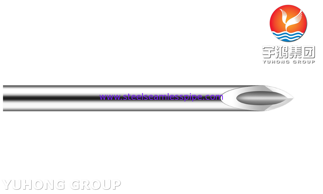 Tuyau d' aiguille de mésothérapie en acier inoxydable 32G pour chirurgie plastique, pointe d' aiguille tri-bevelée