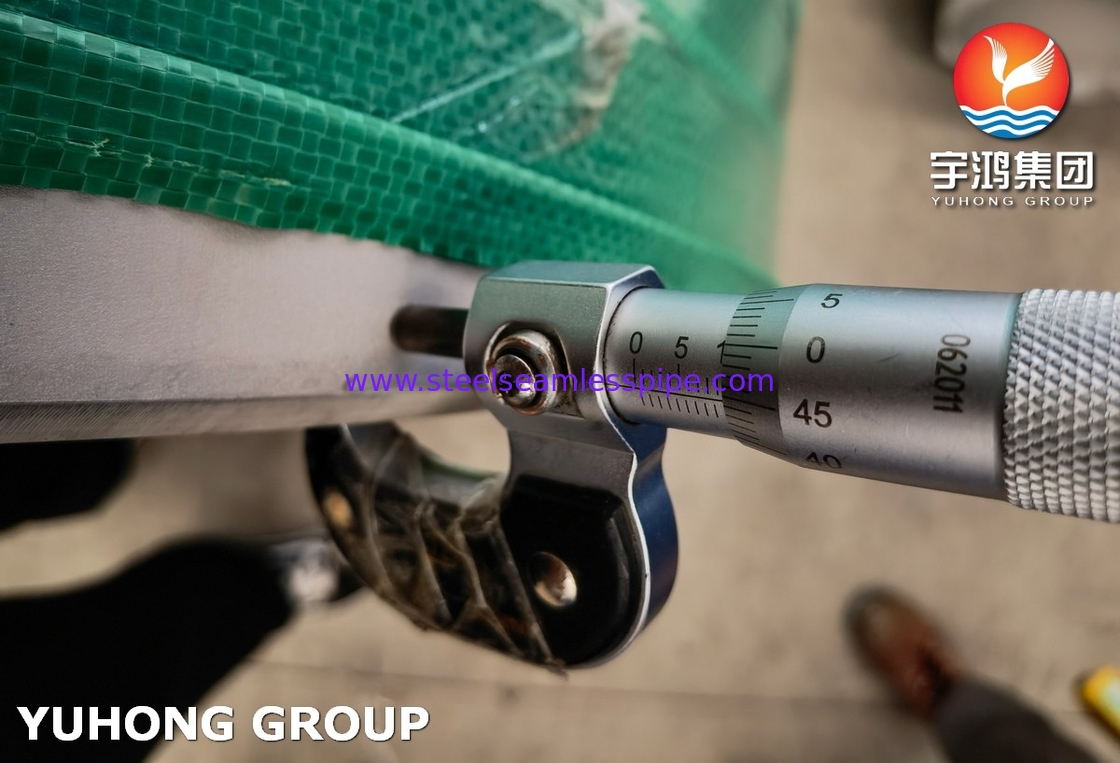 ASTM A358 / ASME SA358 TP316L Pipe soudée en acier inoxydable décapée et recuit pour le gaz de pétrole chimique