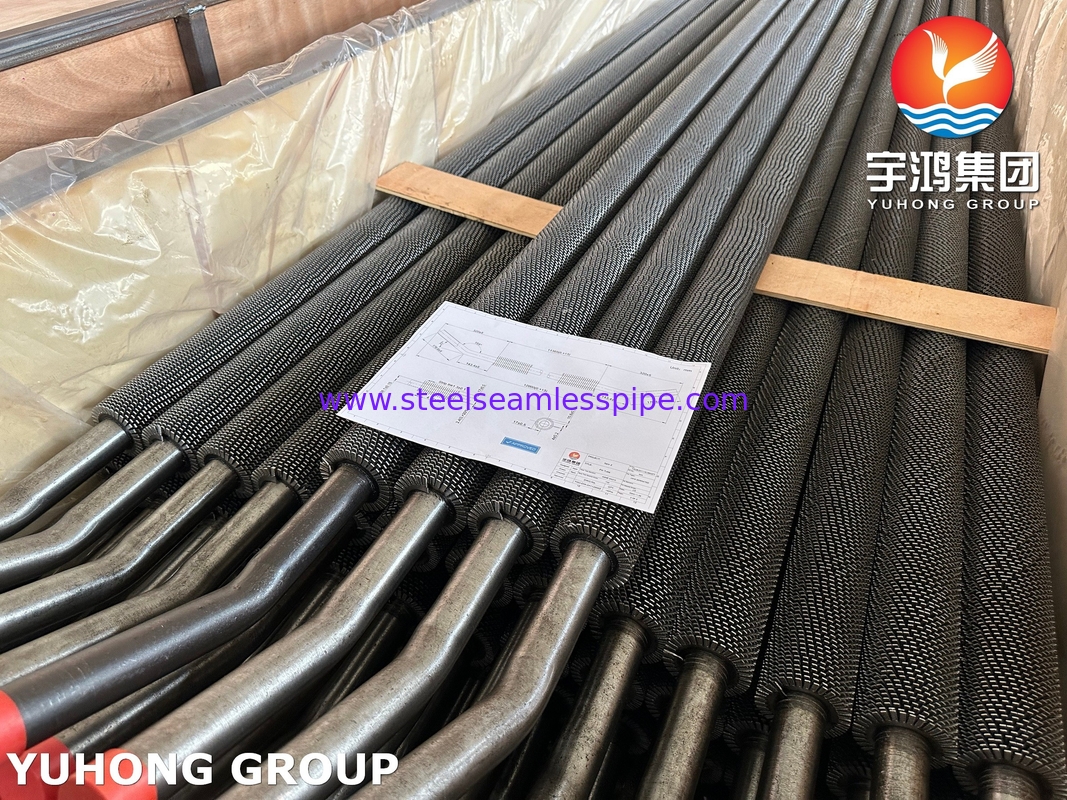 ASTM A213 T11 Tubes sans sésame en acier allié Tubes à nageoires serrées HFW pour raffineries