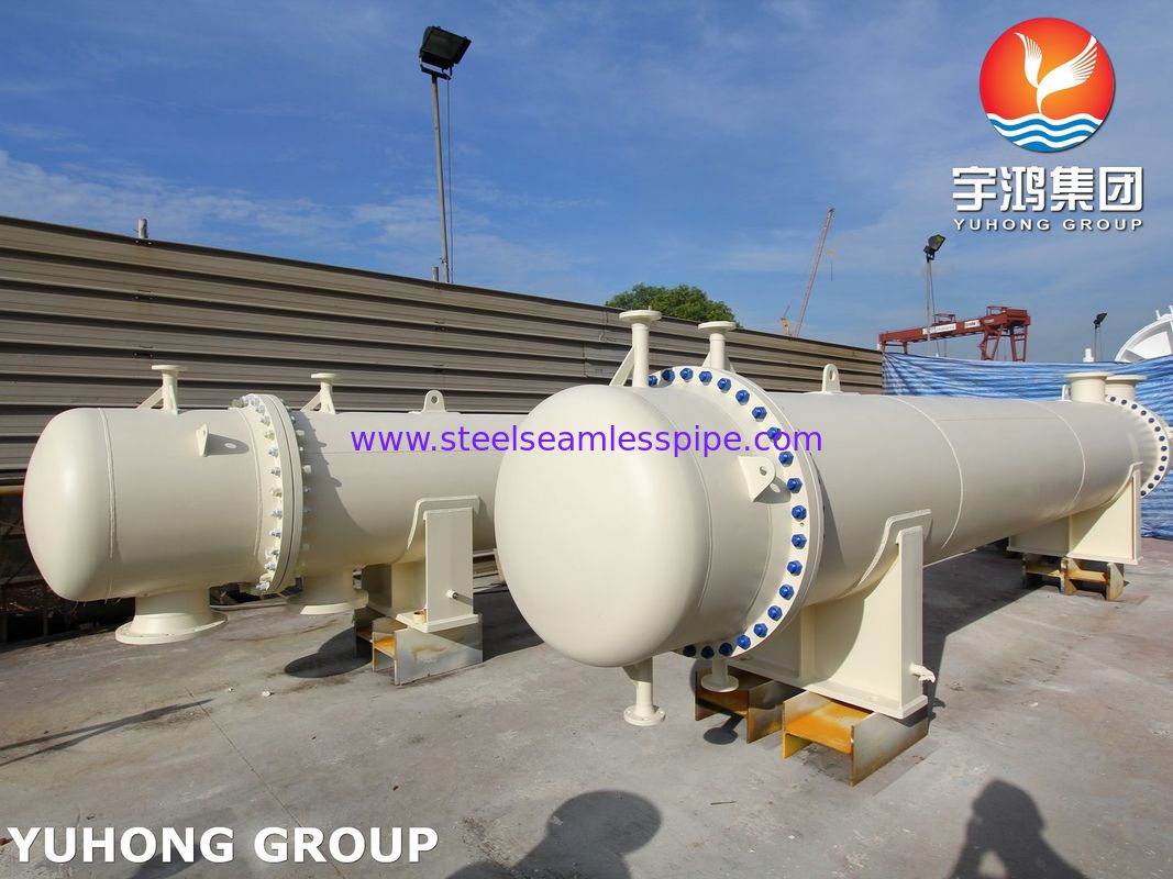 316L échangeur de chaleur à tête flottante de type AES ASME Section VIII Div. 1