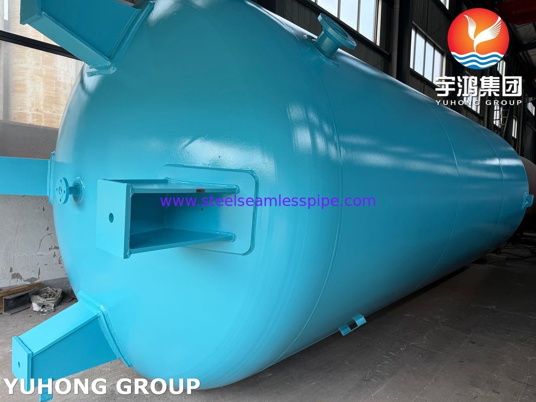 ASME SA516 GR.70 Vaisseau sous pression de soudage pour environnements industriels exigeants conçu selon ASME VIII IBC 2018 ASCE 7 NACE