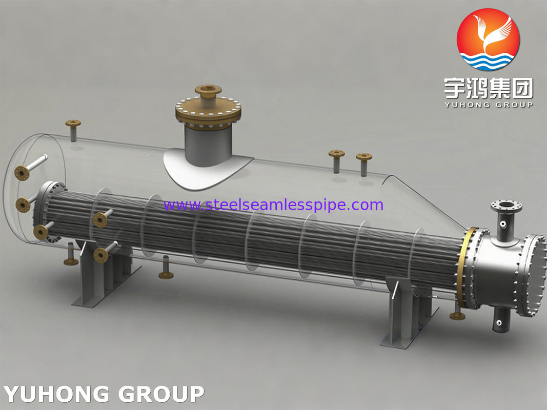 API 660 Échangeur de chaleur à coque et à tube Solution supérieure de transfert de chaleur pour les industries