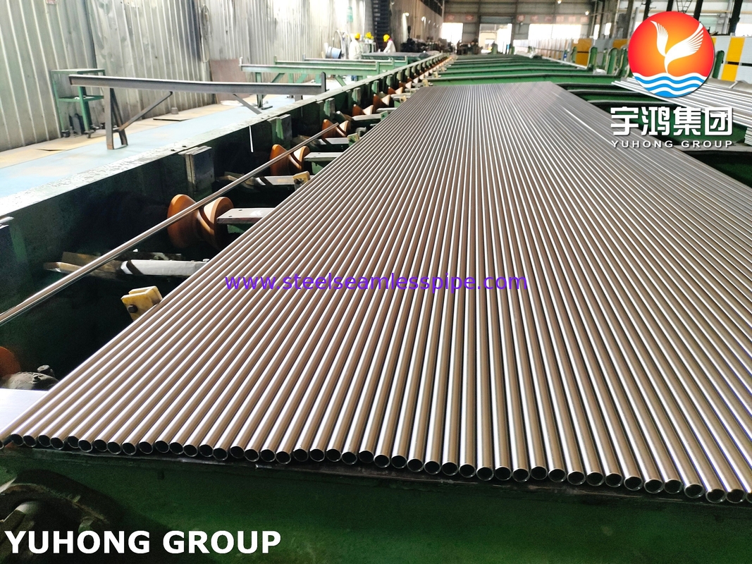 A268 TP410 Tubes sans soudure en acier inoxydable martensitique, destinées aux réchauffeurs des centrales thermiques
