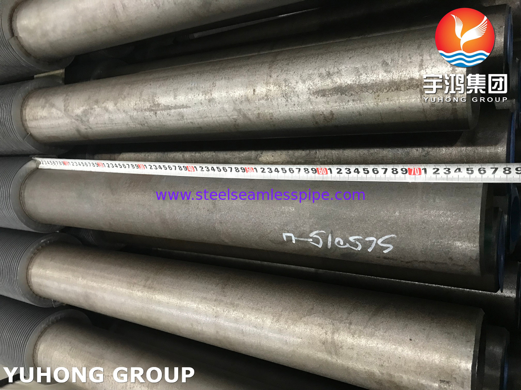 Tubes à aileron HFW en acier allié ASTM A213 T9 pour la production d'énergie thermique et nucléaire