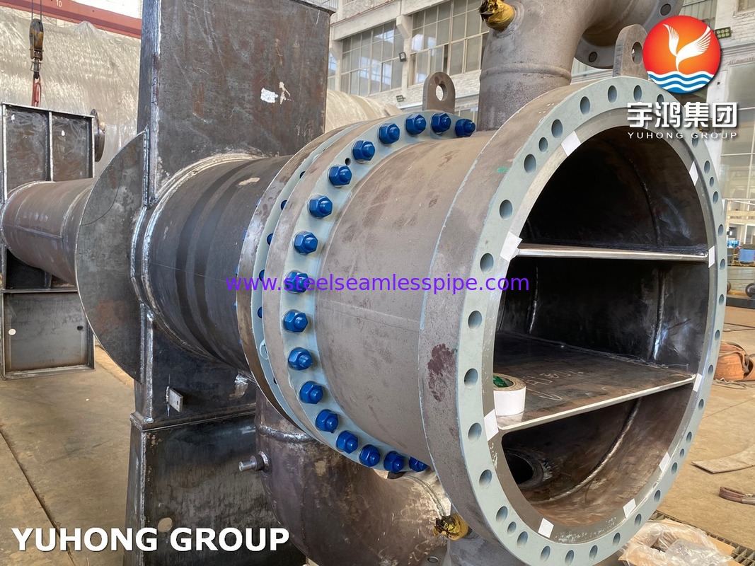 Condensateur sous vide de deuxième étape certifié ASME pour unité de raffinage de solvants de lubrifiants