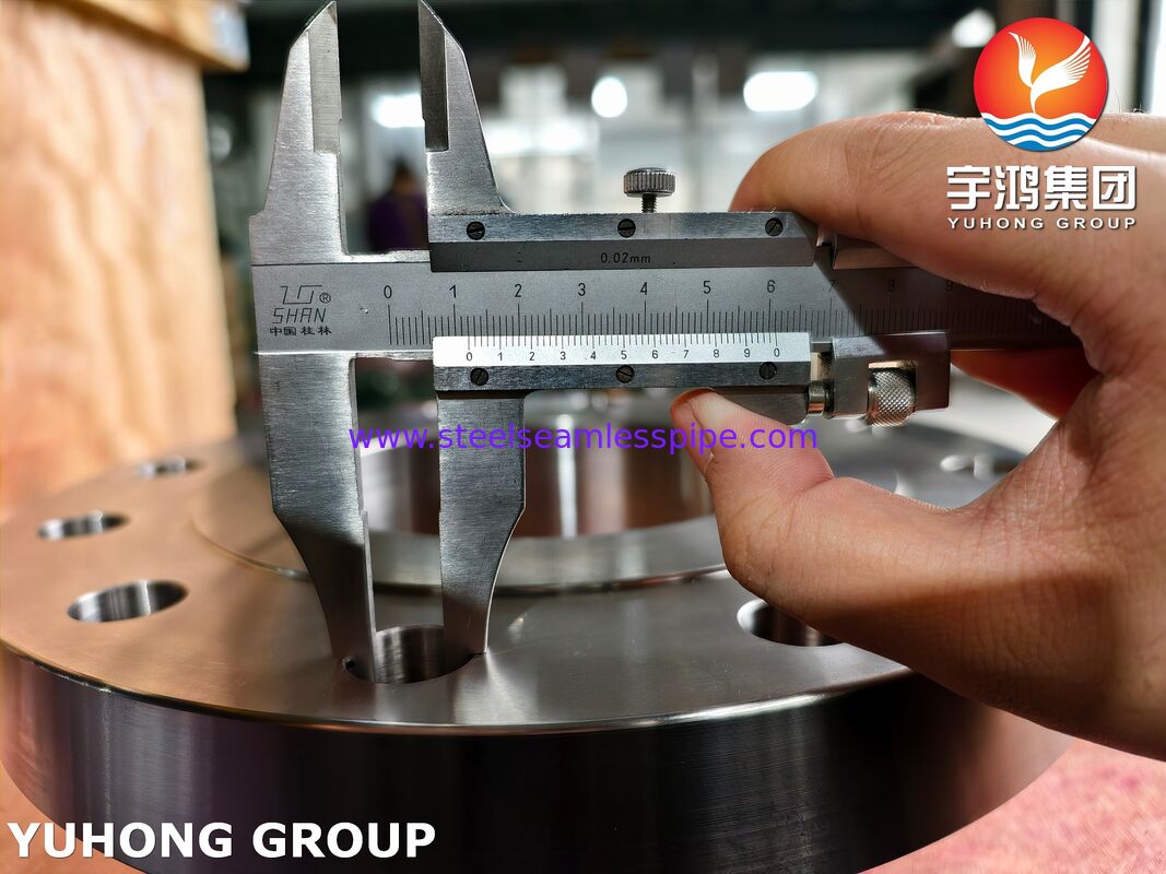 ASTM B564 N04400 Monel 400 alliage de nickel acier forgé à l'aveugle flange face soulevée