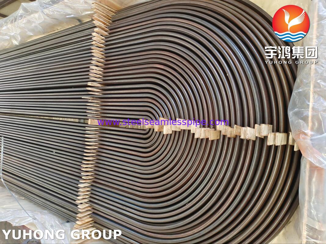 ASTM A179 Tubes en U-Bend - Acier à faible teneur en carbone à tirage à froid sans soudure pour les applications d'échangeurs de chaleur et de condensateurs