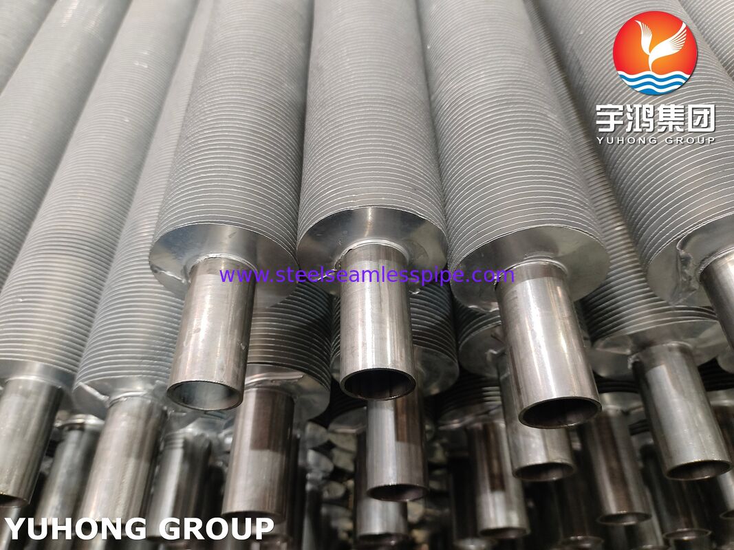 EN 10217-7 1.4301 Tubes à nageoires extrudées pour refroidisseurs d'air