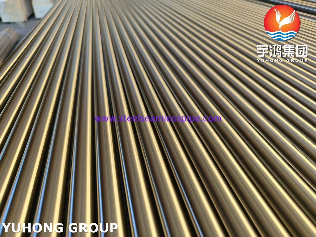 Tube sans soudure en acier inoxydable recuit brillant ASTM A213 TP321H avec haute résistance à la corrosion et au fluage à haute température pour échangeurs de chaleur