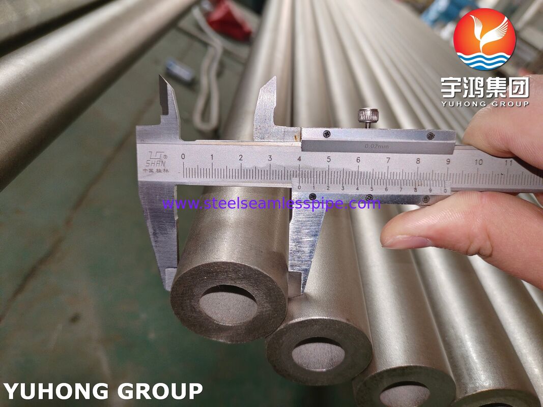 Barres creuses ASTM A312 TP304, à parois épaisses, utilisées pour la fabrication de brides et de machines