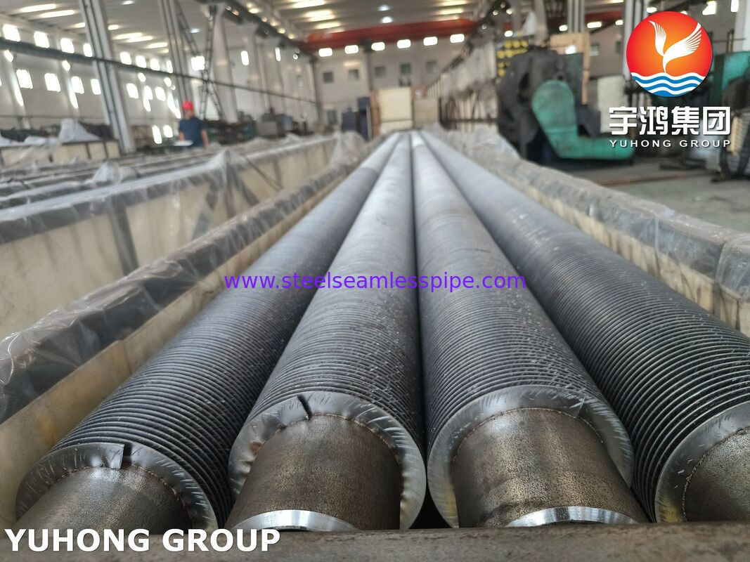 Tube à ailettes A335 P22 HFW pour récupération de chaleur résiduelle | Ailettes résistantes à la corrosion 11-13Cr