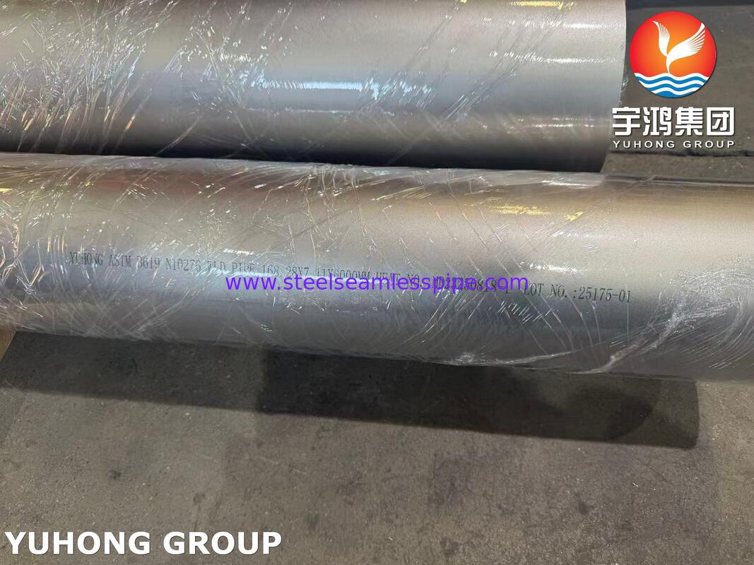 ASTM B619 UNS N10276 Tubes soudés en alliage de nickel Hastelloy C276 pour l'industrie pétrochimique