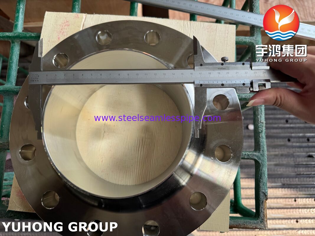 ASTM A182 F316/316L Flange en acier inoxydable Cou de soudure / Flange WNRF dans le système de tuyauterie