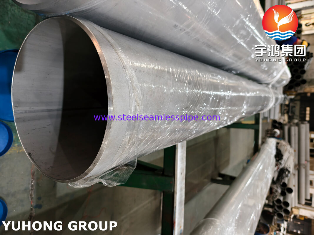ASTM A358-CL1 TP316/TP316L Pipe en acier inoxydable soudée par fusion électrique avec une forte résistance à la corrosion