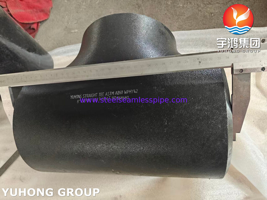 ASTM A860 WPHY 42 Accords de tuyauterie en acier carbone ASME B16.9