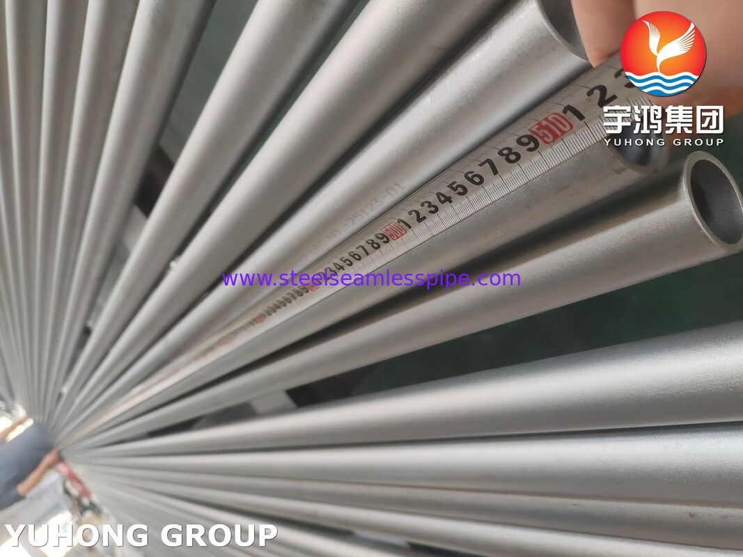 ASTM A268 TP405 Tubes ferritiques en acier inoxydable à faible teneur en chrome et à haute teneur en aluminium, non durcies à l'air