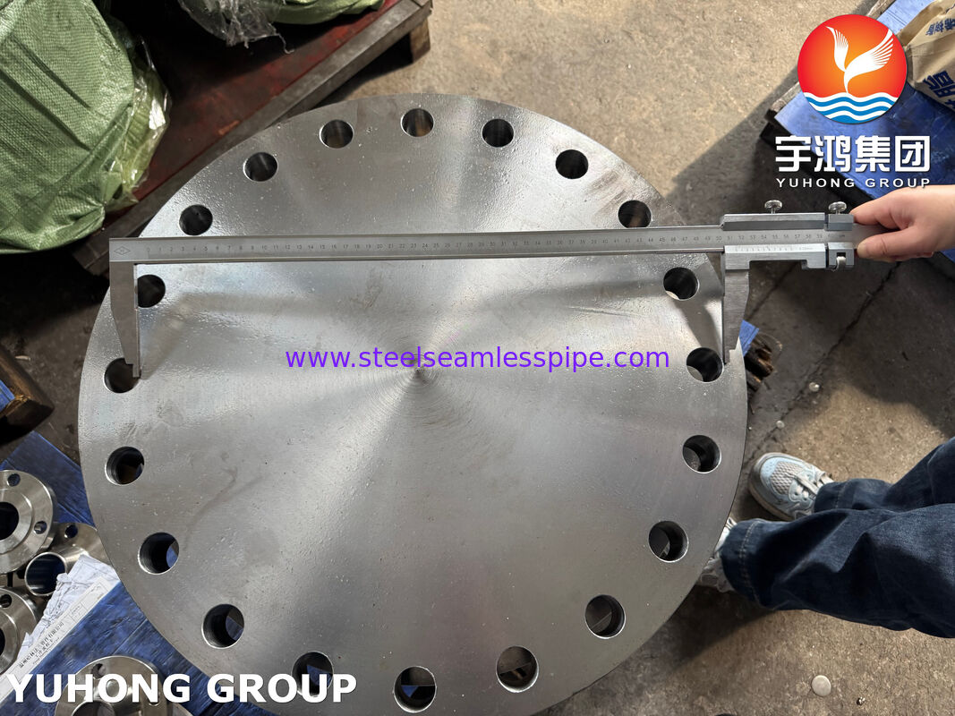 ASTM A182 F316L Flange aveugle 1.4404 Flange en acier inoxydable Flange forgée Flange BLRF Flange
