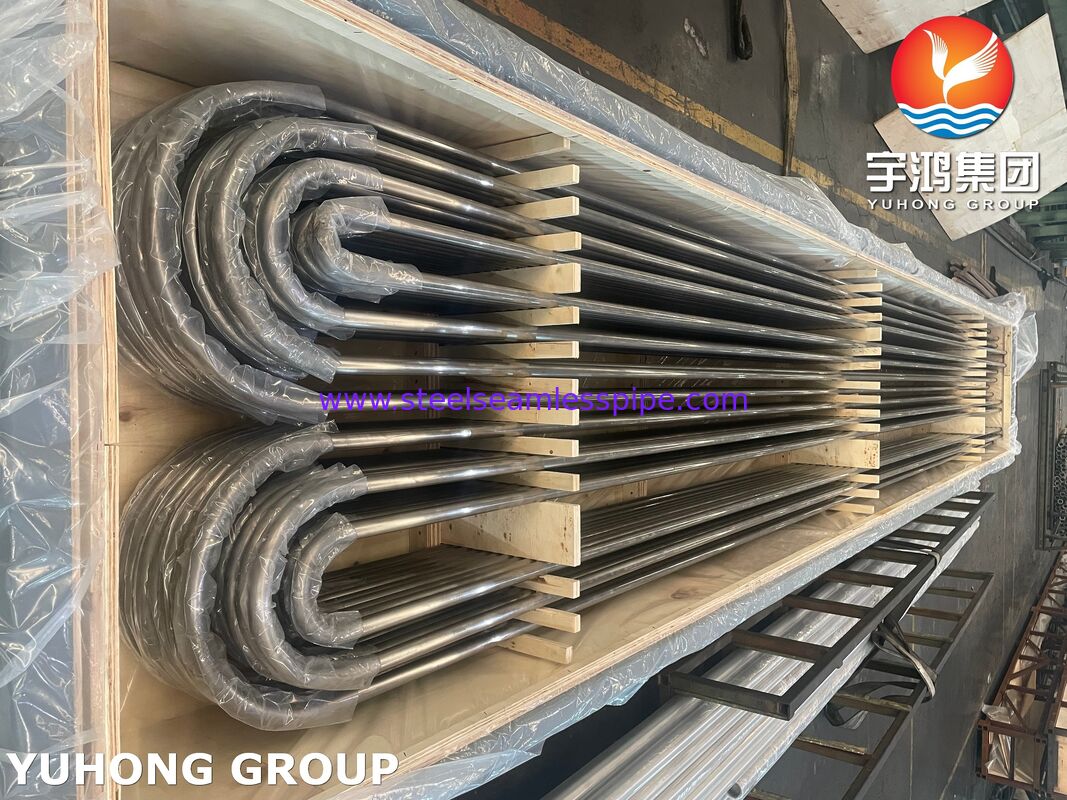 Tube à souder sans soudure en alliage de nickel Monel 400 ASME SB163 UNS N04400 pour échangeur de chaleur