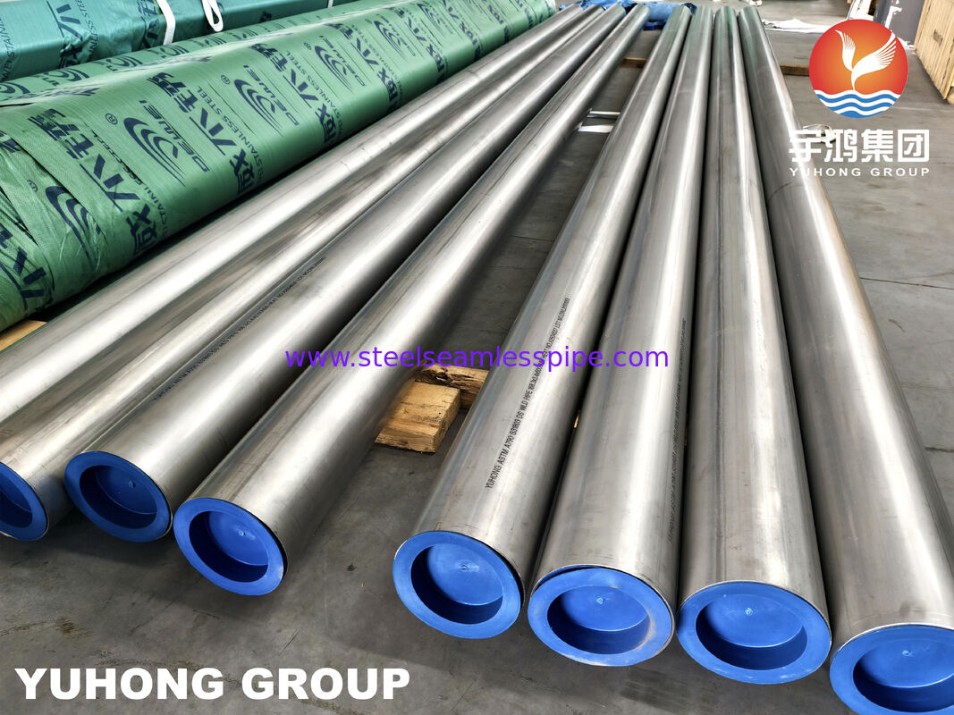 ASTM A790 S31803 Duplex 2205 Welded Stainless Steel Pipe for Corrosive Service with High Mechanical Strength