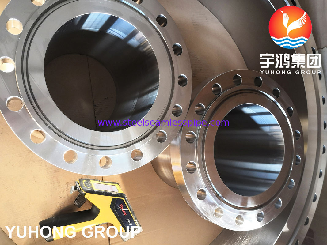 ASTM A182 F310 Flange forgée au cou de soudure en acier inoxydable RTJ ASME B16.5