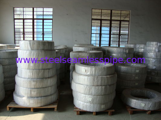 Tuyauterie de bobine d'acier inoxydable, ASTM A688 TP304/TP316Ti/TP321/TP347/TP310S, surface polie, lumineux recuite