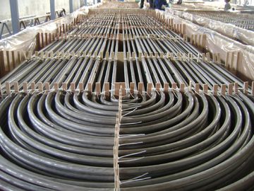 Tube d'échangeur de chaleur, tube de coude en U d'acier inoxydable d'ASME SA213/SA213M-2013 TP321/TP321H