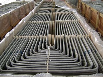 Tube d'échangeur de chaleur, tube de coude en U d'acier inoxydable d'ASME SA213/SA213M-2013 TP321/TP321H