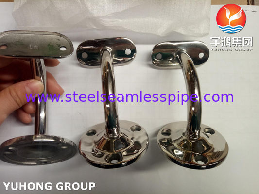 Inoxidável Espelho de superfície 600Grits Braçadeira Caixa de apoio Madeir de Corrimão Corrimãos de aço de matériel d'Acessórios