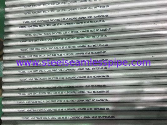 Tuyau de Hastelloy, ASTM B622/B619 /B626 UNS N10276 (C-276/2,4819) 6" SCH40S 6M 100% ET et HT