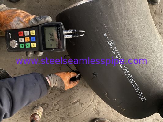 Norme ANSI de retour B16.9 de 180 de courbure de coude garnitures de soudage bout à bout pour le récipient à pression