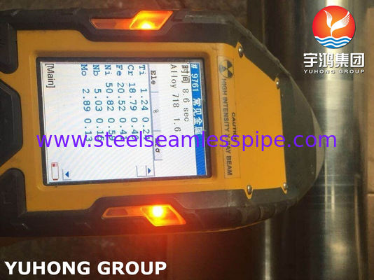 Tuyau d'alliage de nickel, ASTM B637/B670, Inconel 718/UNS N07718, surface de Picked/BA