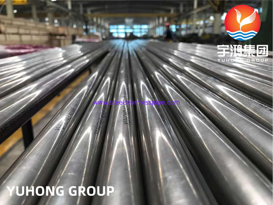 ASME SB163 UNS N04400 / Monel 400 Tubes en alliage de nickel sans soudure pour échangeur de chaleur