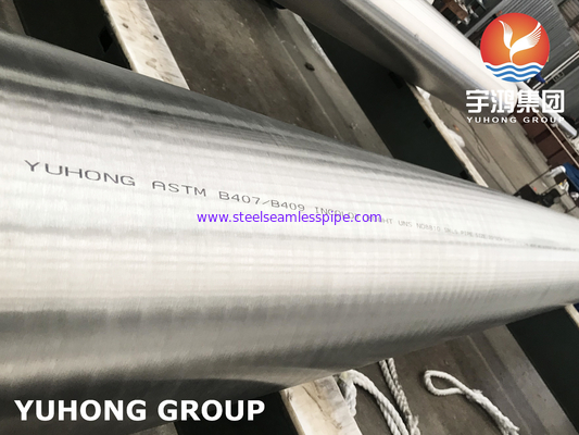 ASTM B407 INCOLOY 800HT / UNS NO8811 PIPE sans soudure en alliage de nickel