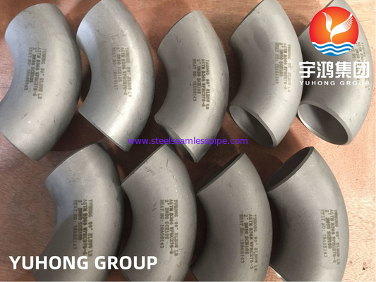 Garnitures de tuyau de Hastelloy C276 ASTM B366 UNS N10276/DIN 2,4819 90 degrés. Coude