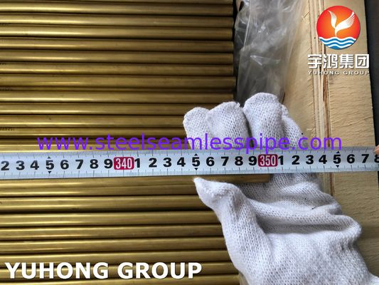 Tube sans soudure en alliage de cuivre ASTM B111 C70600 C71500 C68700 C71640 Application radiateur refroidisseur d'air