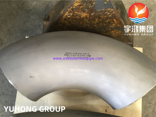 Monel 400 garnitures de tuyau ASTM B366 WPNC 90DEG sans couture. Coude de la LR