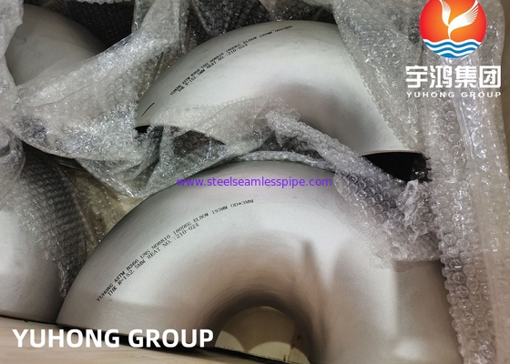 ASTM B366 / ASME SB366 Inconel 600 UNS N06600 Coude en alliage de nickel pour le génie nucléaire