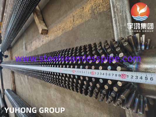 ASTM A335 P9 avec 11Cr Studded Tube pour le service à haute température