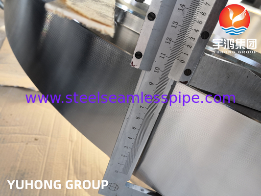 Bride en acier inoxydable ASME SA182 F310 pour application de pipeline pétrolier et gazier