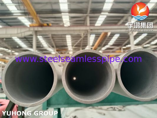 Pipe en acier inoxydable duplex ASTM A790 S32750 destinée aux applications chimiques et industrielles