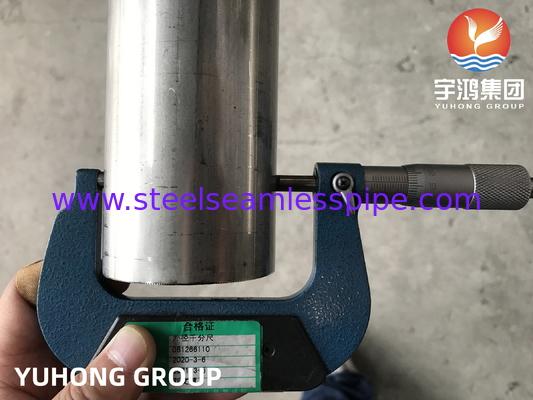 ASTM A249 TP321 Tube soudé en acier inoxydable Recuit brillant Application pour échangeur de chaleur de chaudière