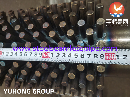 ASTM A213 T9 ALLOY STEEL FIN TUBE Tubes au plomb pour échangeurs de chaleur