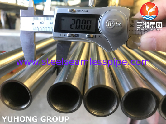 ASTM A269 TP316L Tubes SMLS recuit brillant en acier inoxydable pour tasse à sucer à la paille