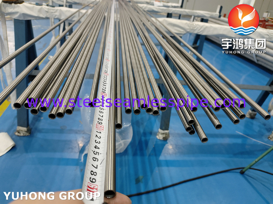 ASTM B622 UNS NI0276 Tubes sans couture en alliage de nickel à faible teneur en carbone