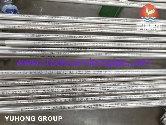 SA213 TP304 Tubes en acier inoxydable sans soudure en U-BEND, nettement anellées