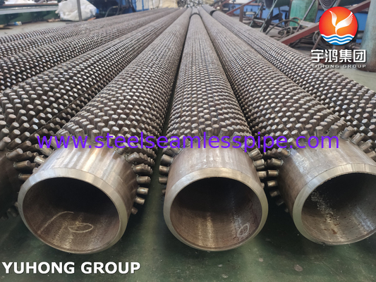 ASTM A213 Tubes de base T9 11Cr à nageoires ébouriffées Tubes à nageoires ébouriffées pour fours de reformage à vapeur