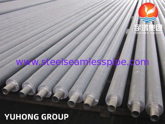 ASME SA210 Gr A1 Tubes sans couture Al1060 Tubes à nageoires en aluminium intégrées de type G