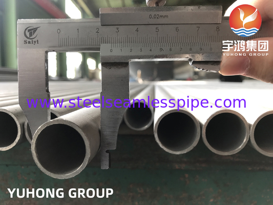 Pipe sans soudure en acier inoxydable TP304H TP310H TP316H TP321H TP347H